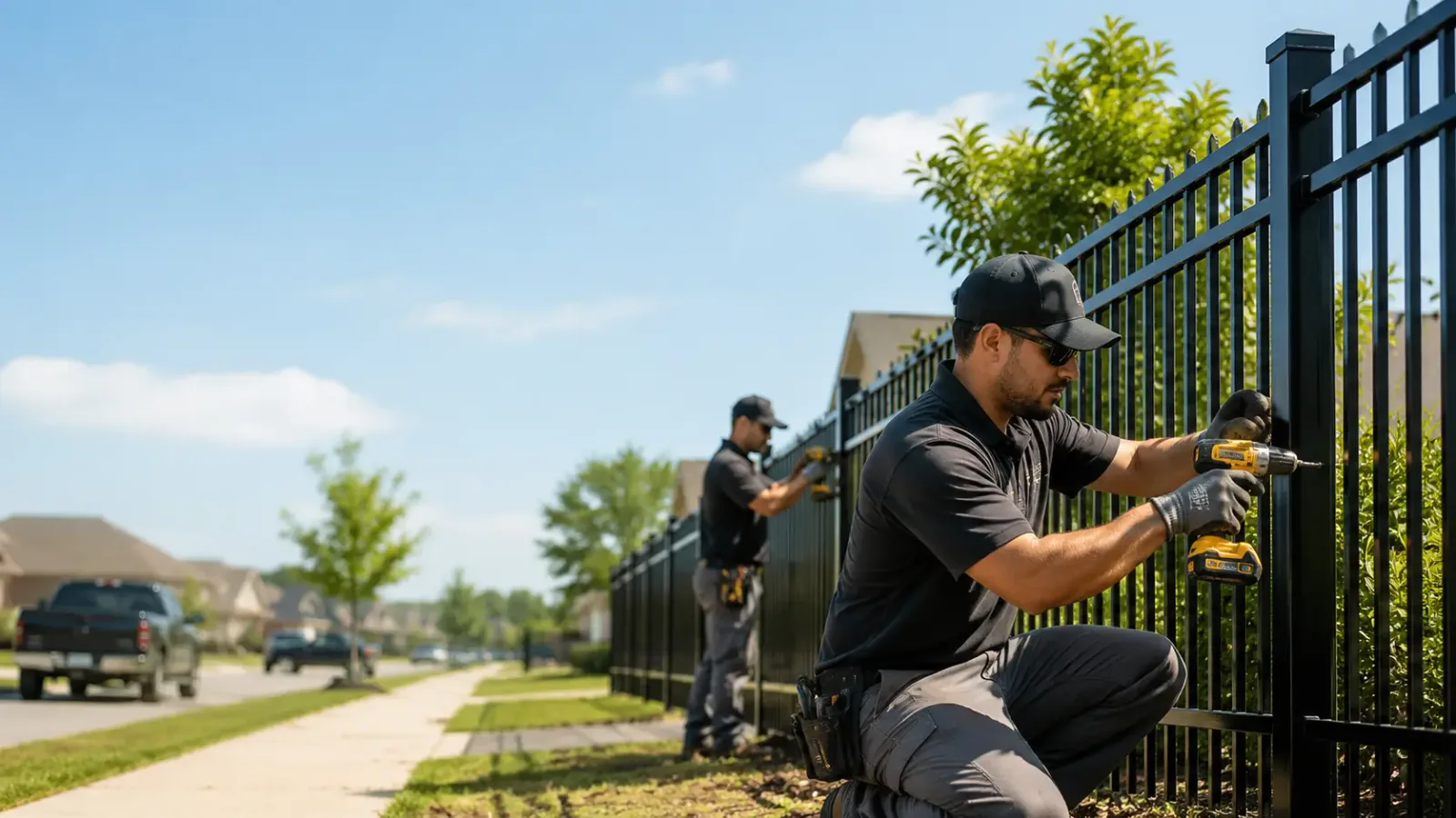 Metal Fence Installation in Andover, ME